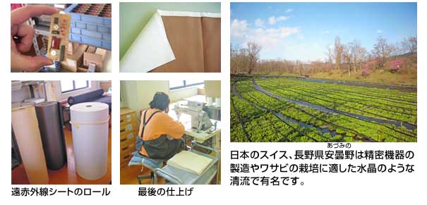 長野県安曇野で手作りしています